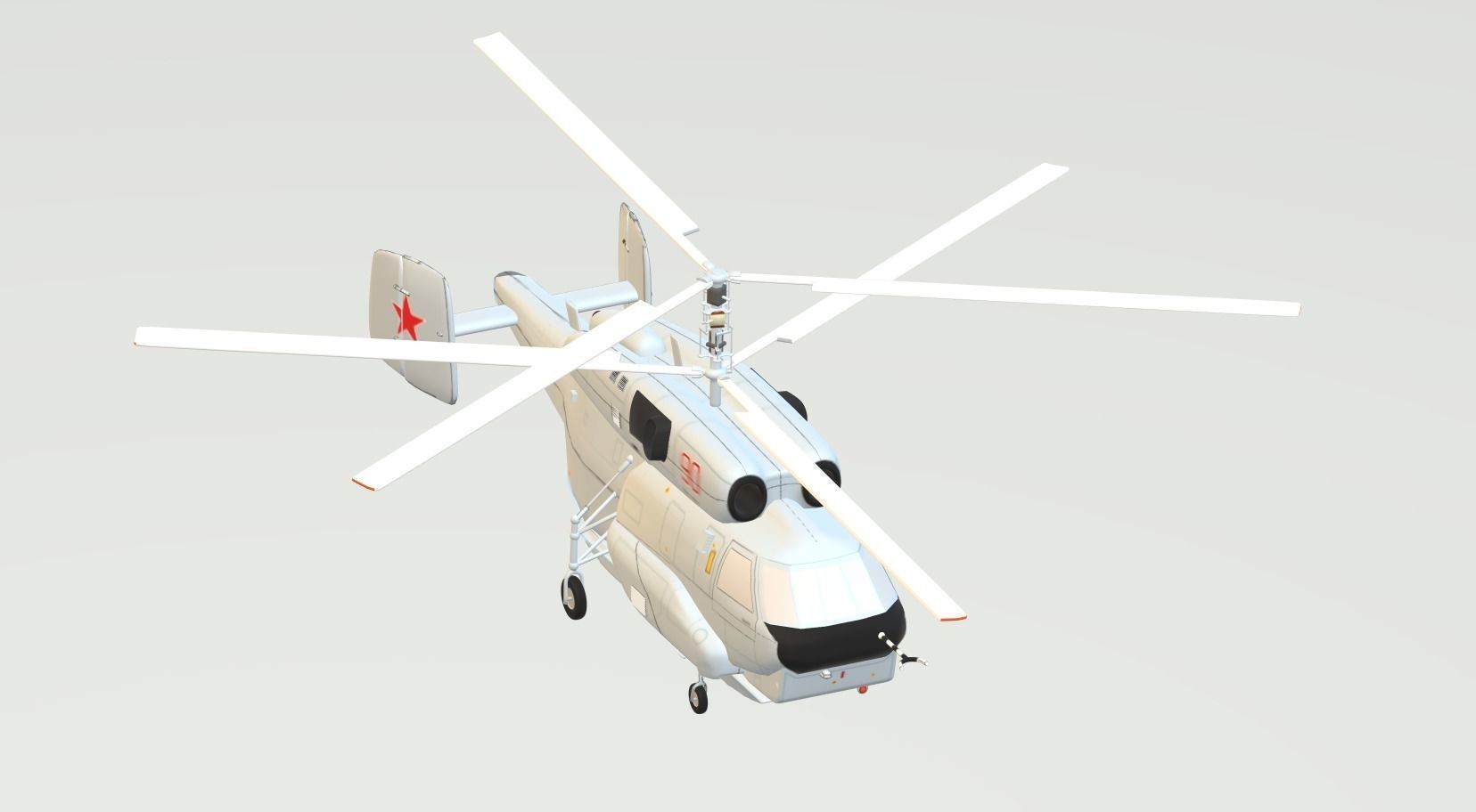 Kamov - Ka-31 - THE AWACS HELICOPTER - 3D model_31