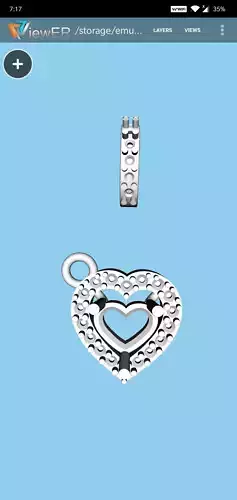 heart pendant
