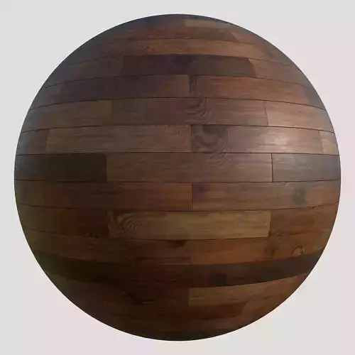 Wood floor planks PBR material 4K Free Free 3D model