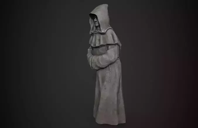 Monk Statue