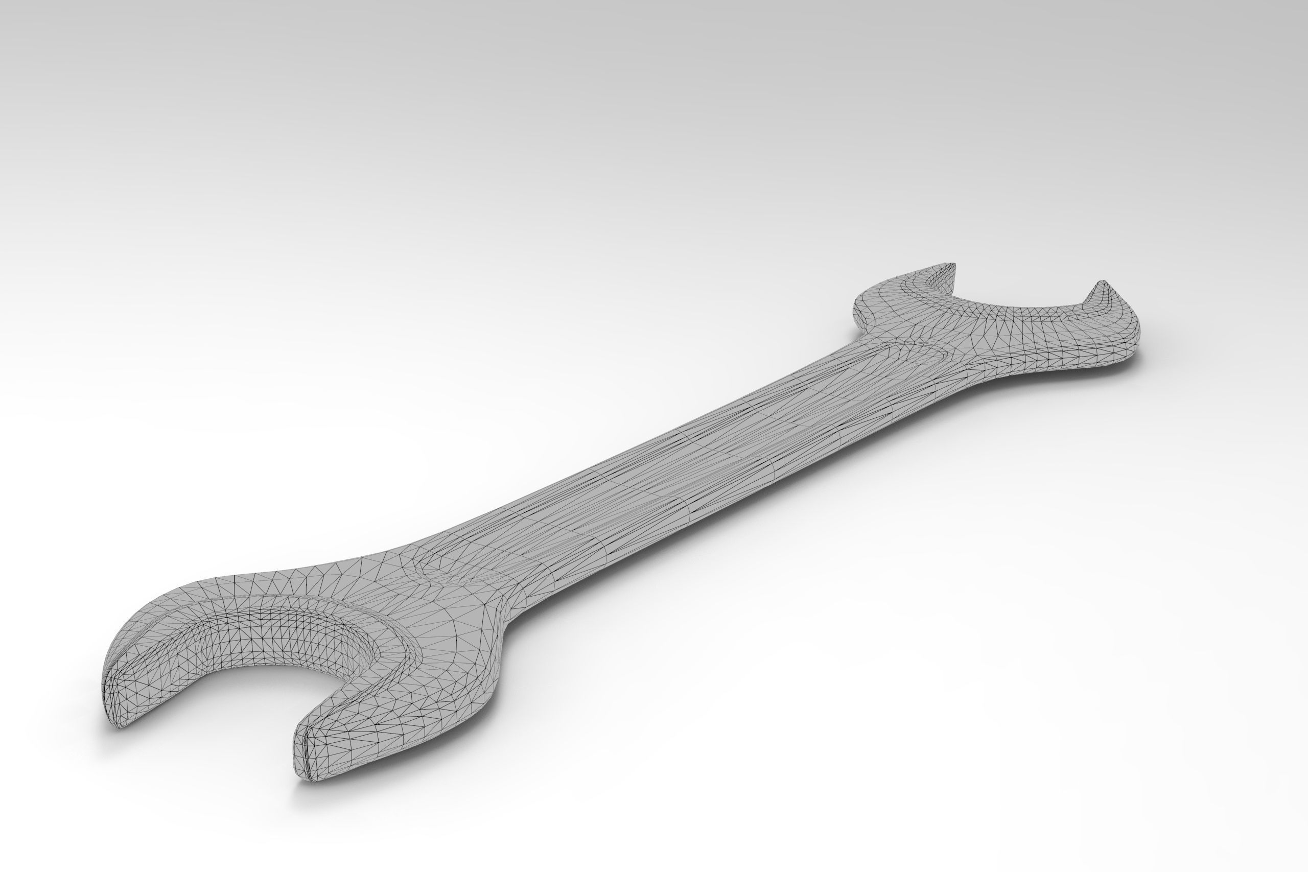 Wrench Free 3D model_2