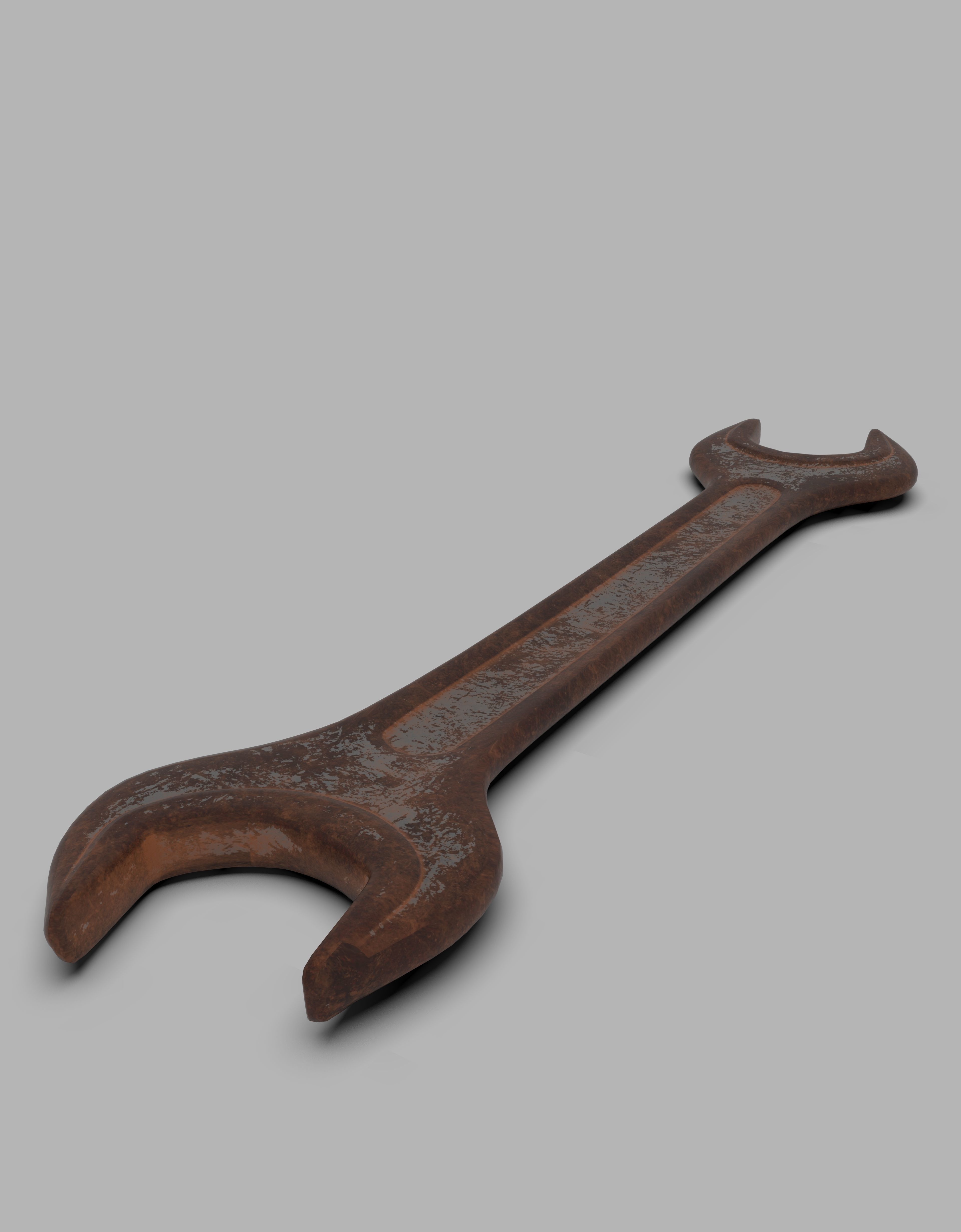 Wrench Free 3D model_1