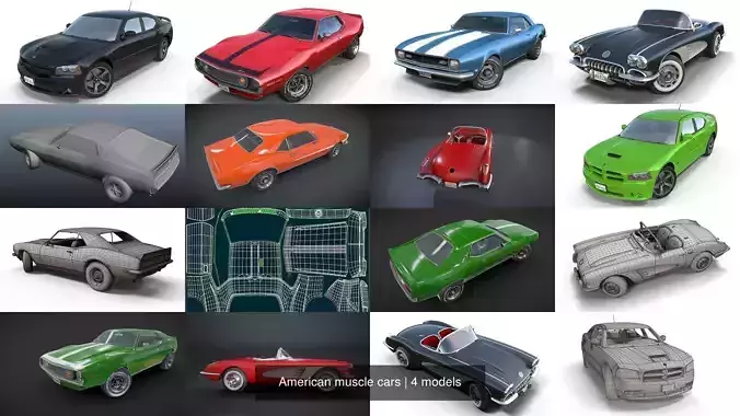 American muscle cars