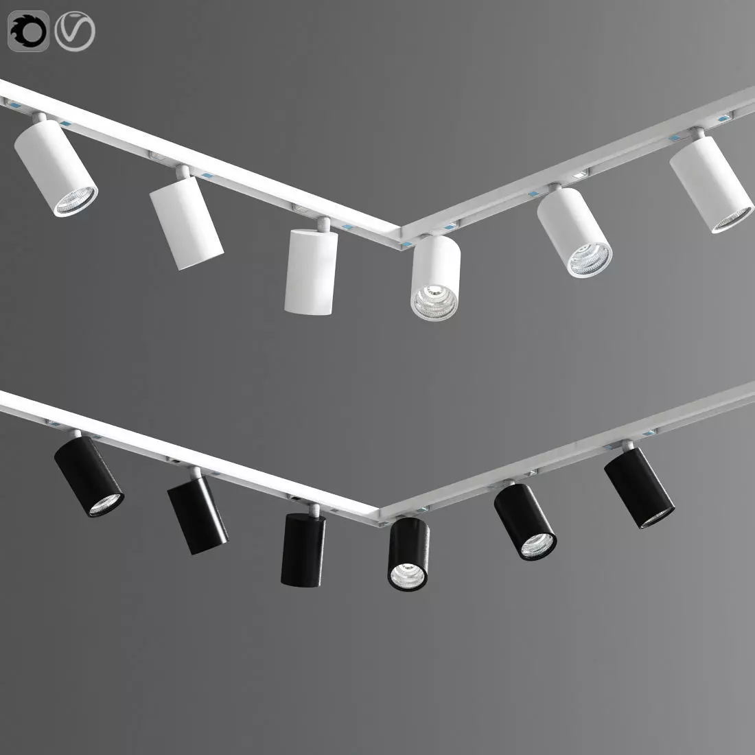 Midispy Spotlight 3D model_0