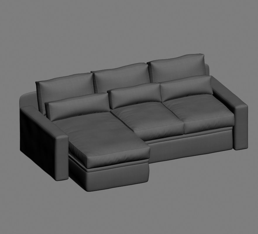 sofa 01 3D model_5