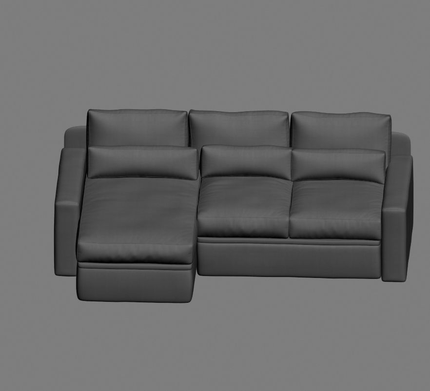 sofa 01 3D model_8