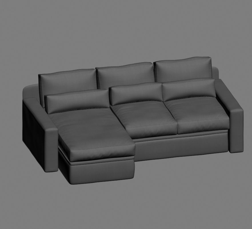 sofa 01 3D model_6