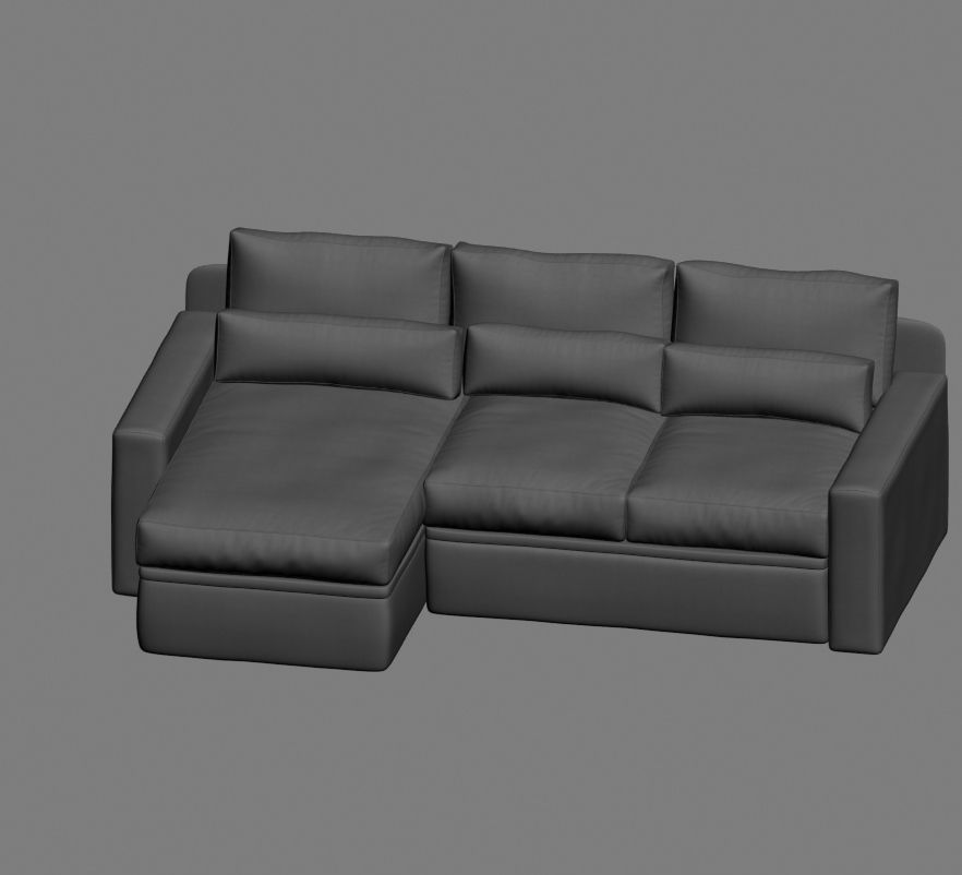sofa 01 3D model_9