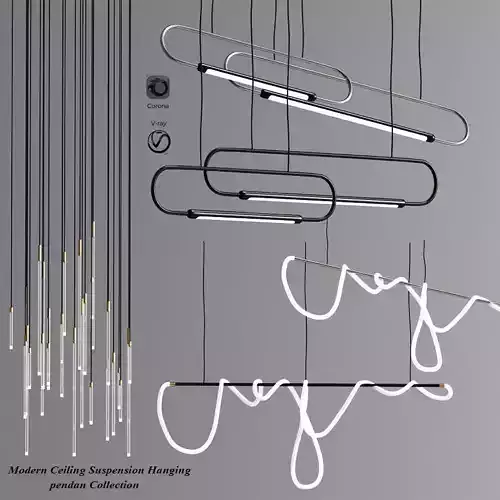 Modern Ceiling Suspension Hanging Pendant