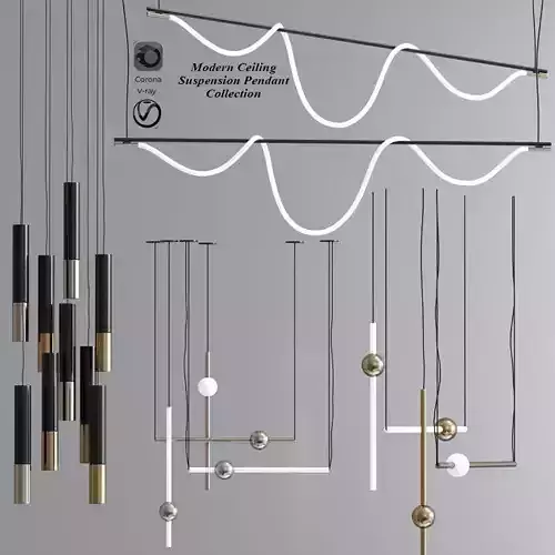 Modern Ceiling Suspension Pendant Collection