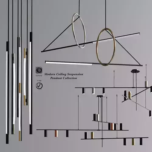 Modern Ceiling Suspension Pendant Collection 02