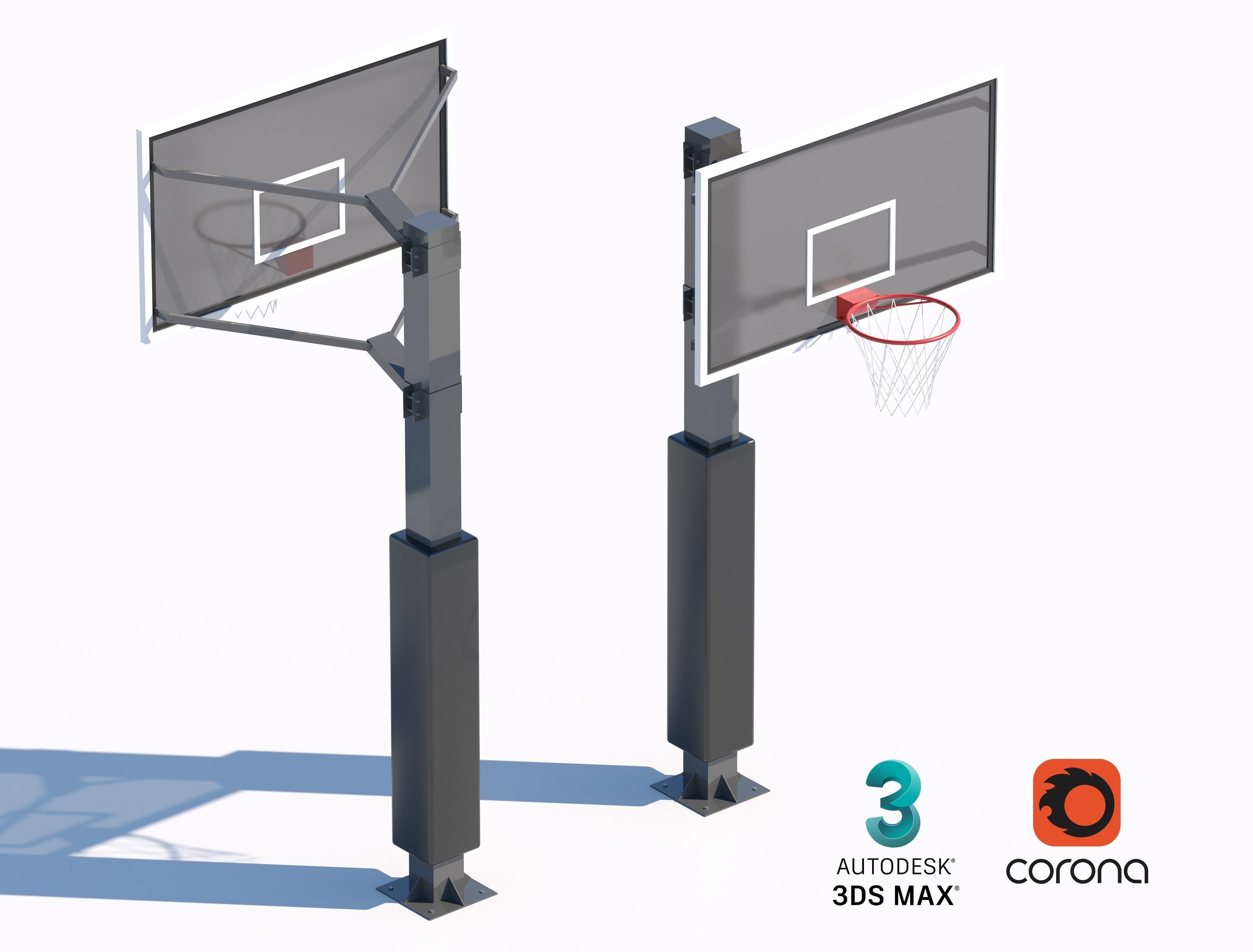 basketball hoop 3D model | CGTrader