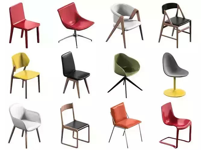 12 Chair Pack Collection 