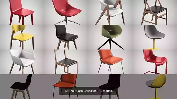 12 Chair Pack Collection