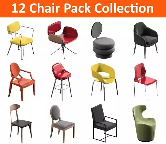 12 Chair Pack Collection