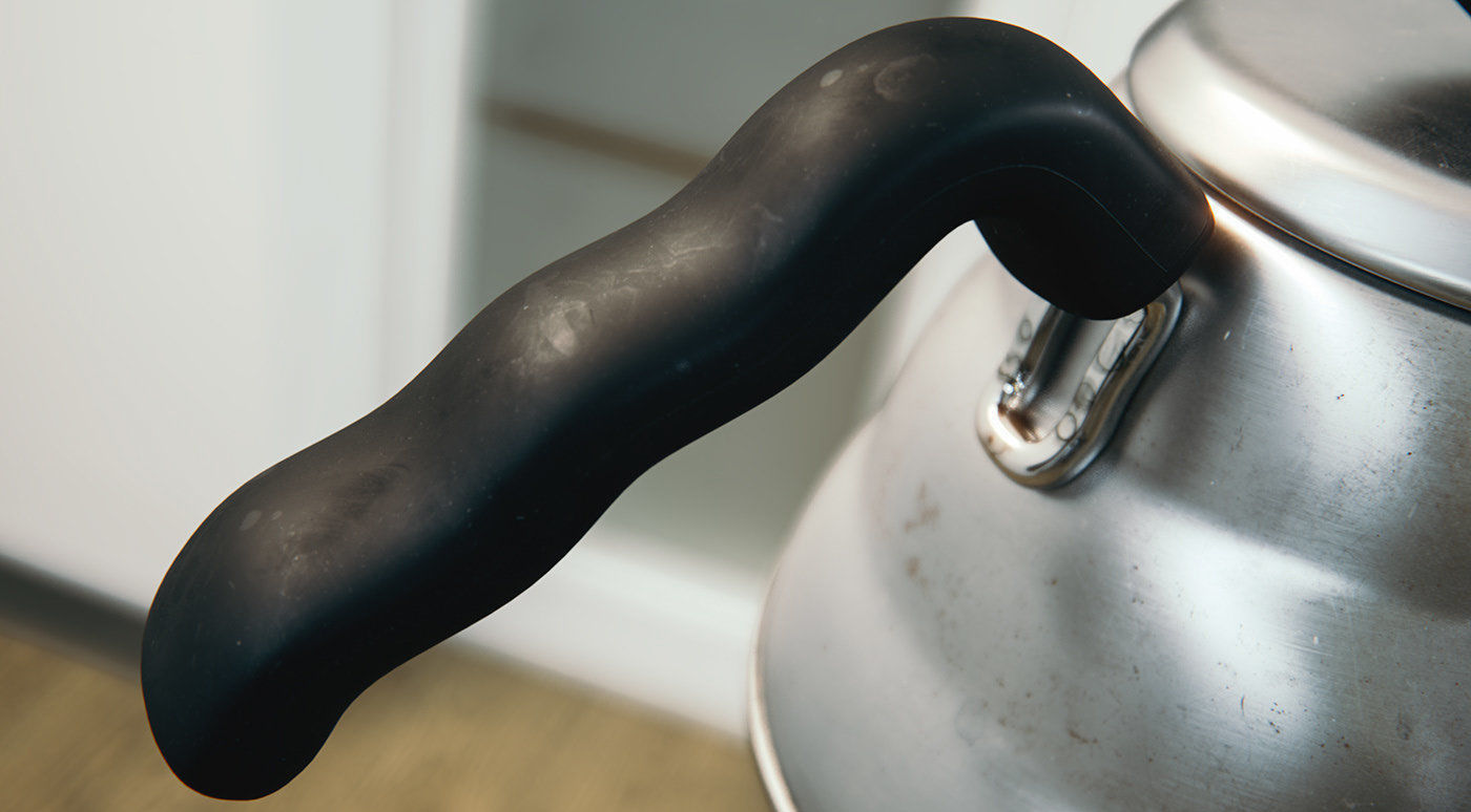 Hario kettle 3D model_2