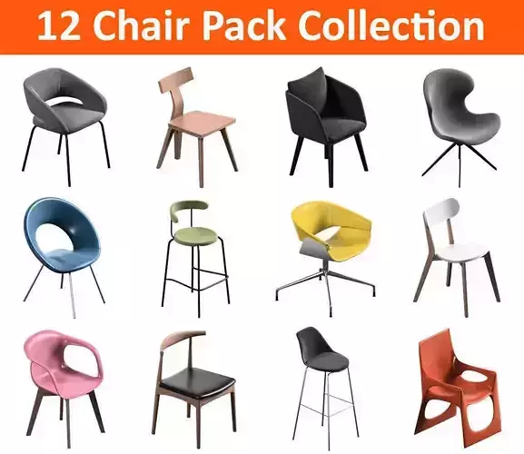 12 Chair Pack Collection