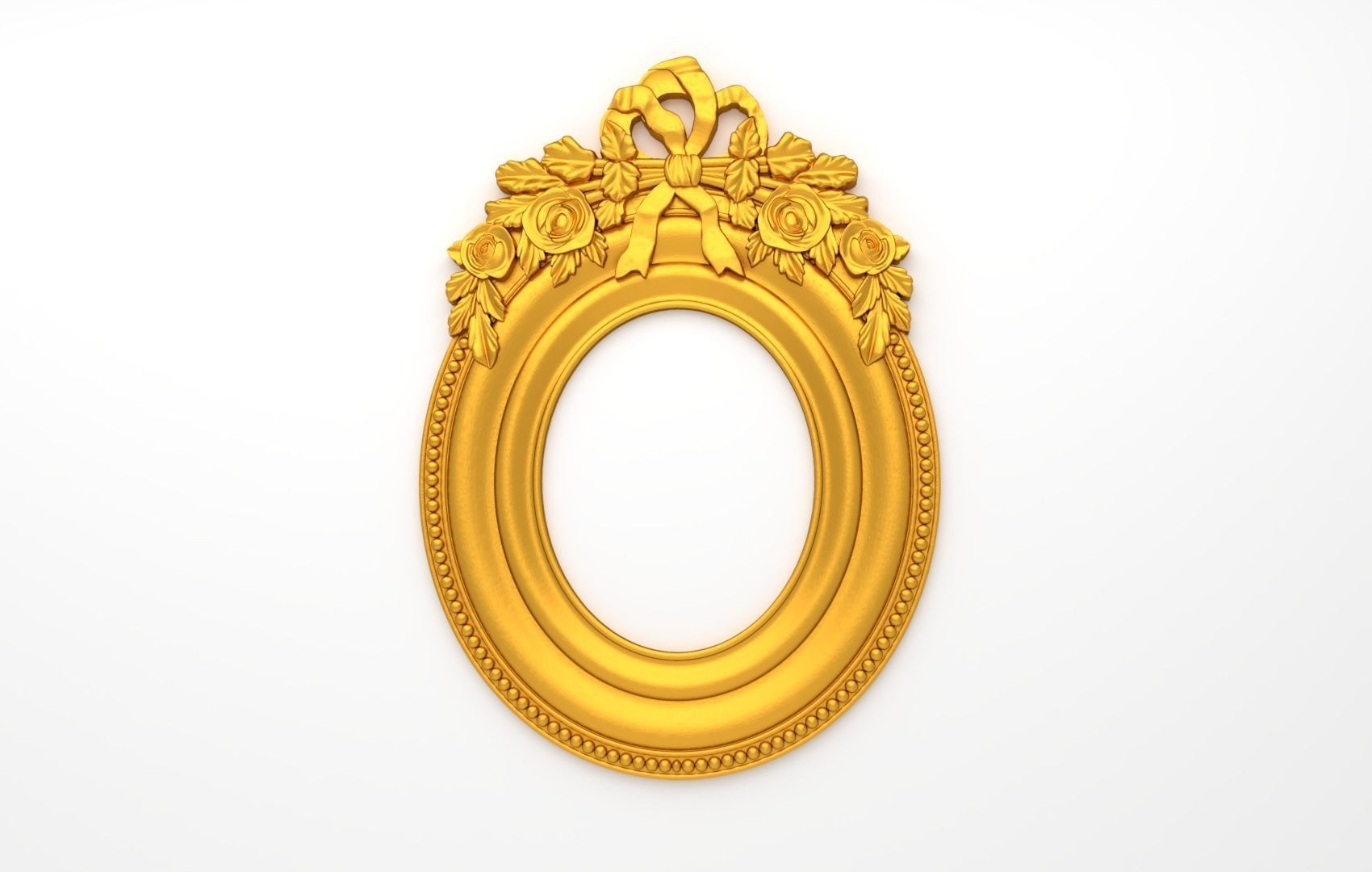 Frame mirror 3D model 07