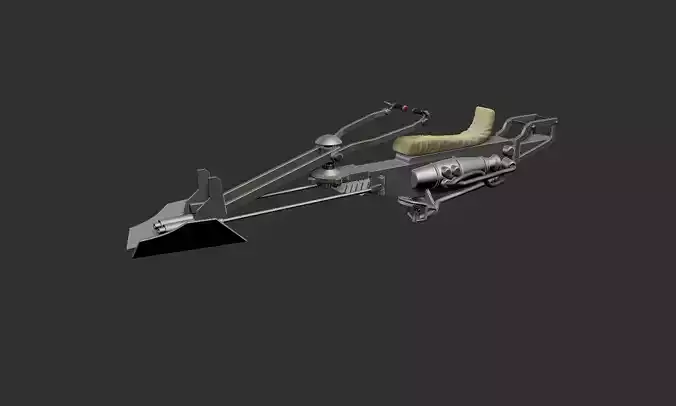 The Mandalorian speeder 3D print model