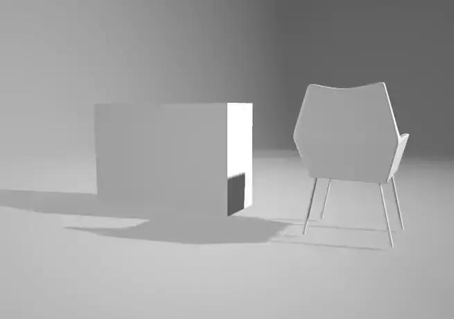 ArmChair Drawer c4d