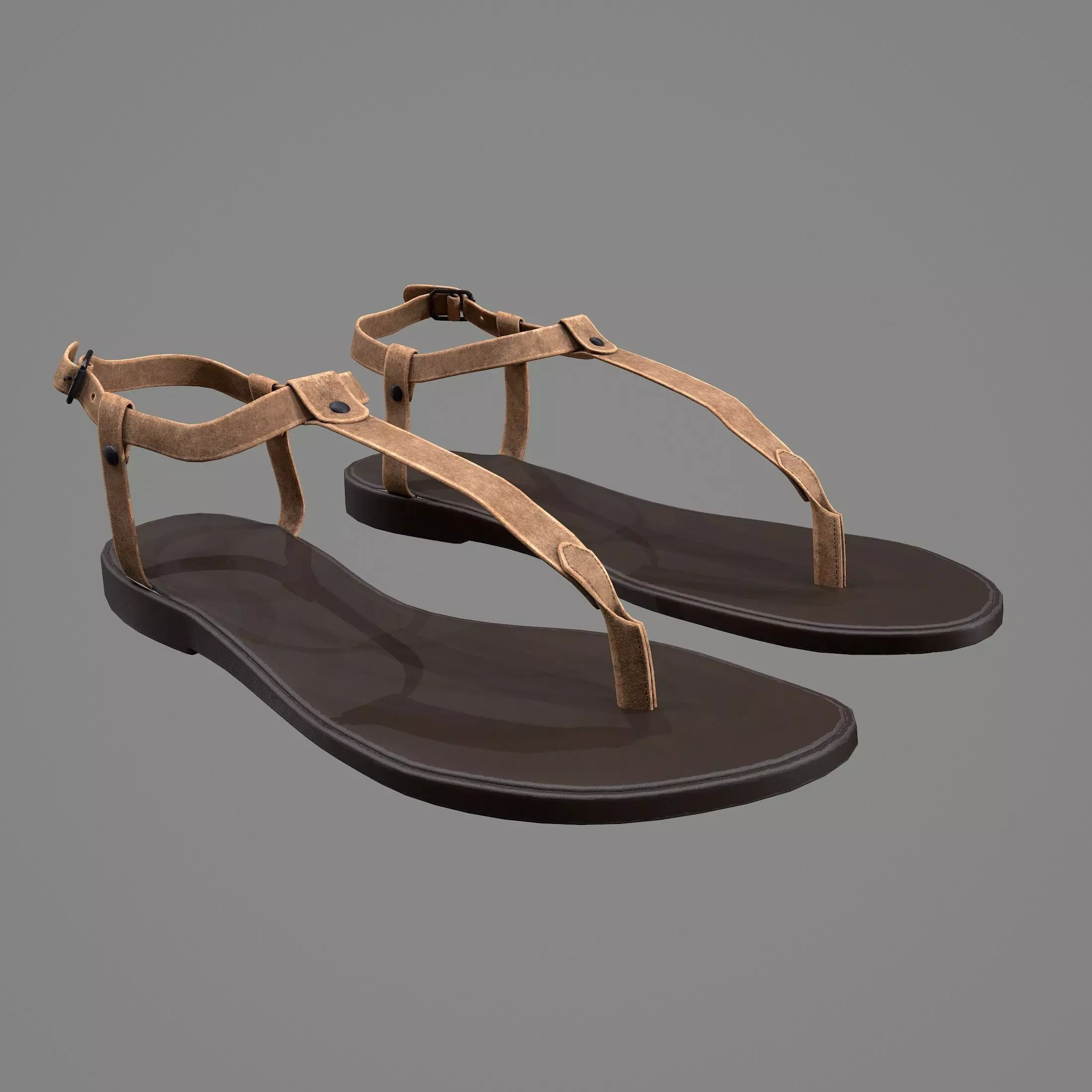 Sandals 3D model_0