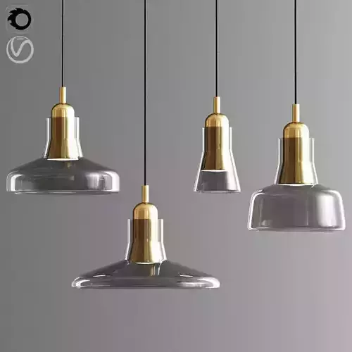 Shadow Mini Ceiling Pendant 3D model