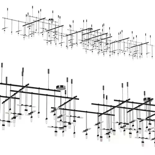 Suspenders Gallery Multi Light Pendant