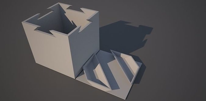 Fancy sliding box PRINTABLE Free 3D print model