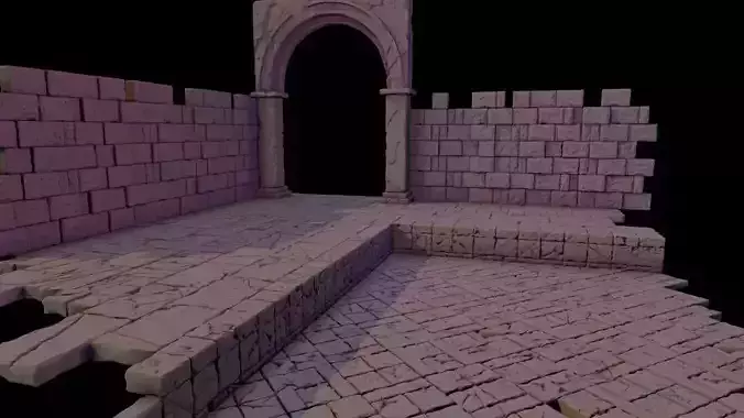 Enviroment stone arch