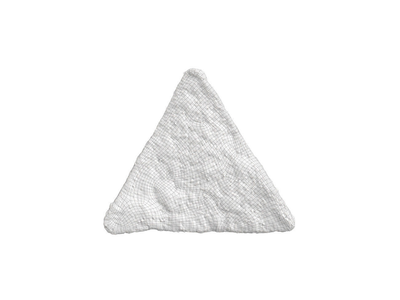Photorealistic Tortilla Chip 3D Scan 3D model_8