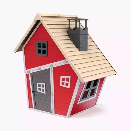 Kids House 3D model