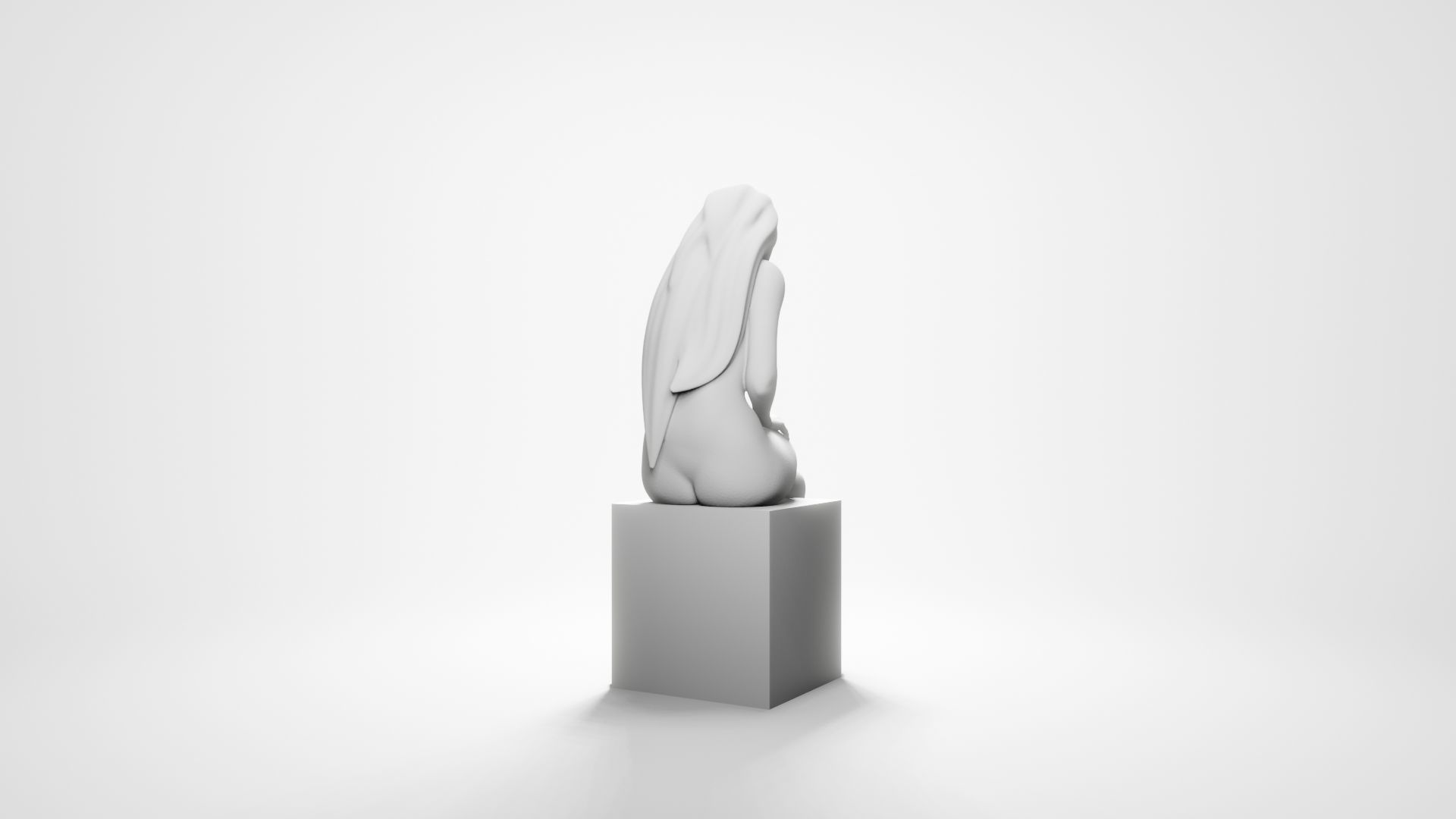 Woman sitting 11 3D print model_10