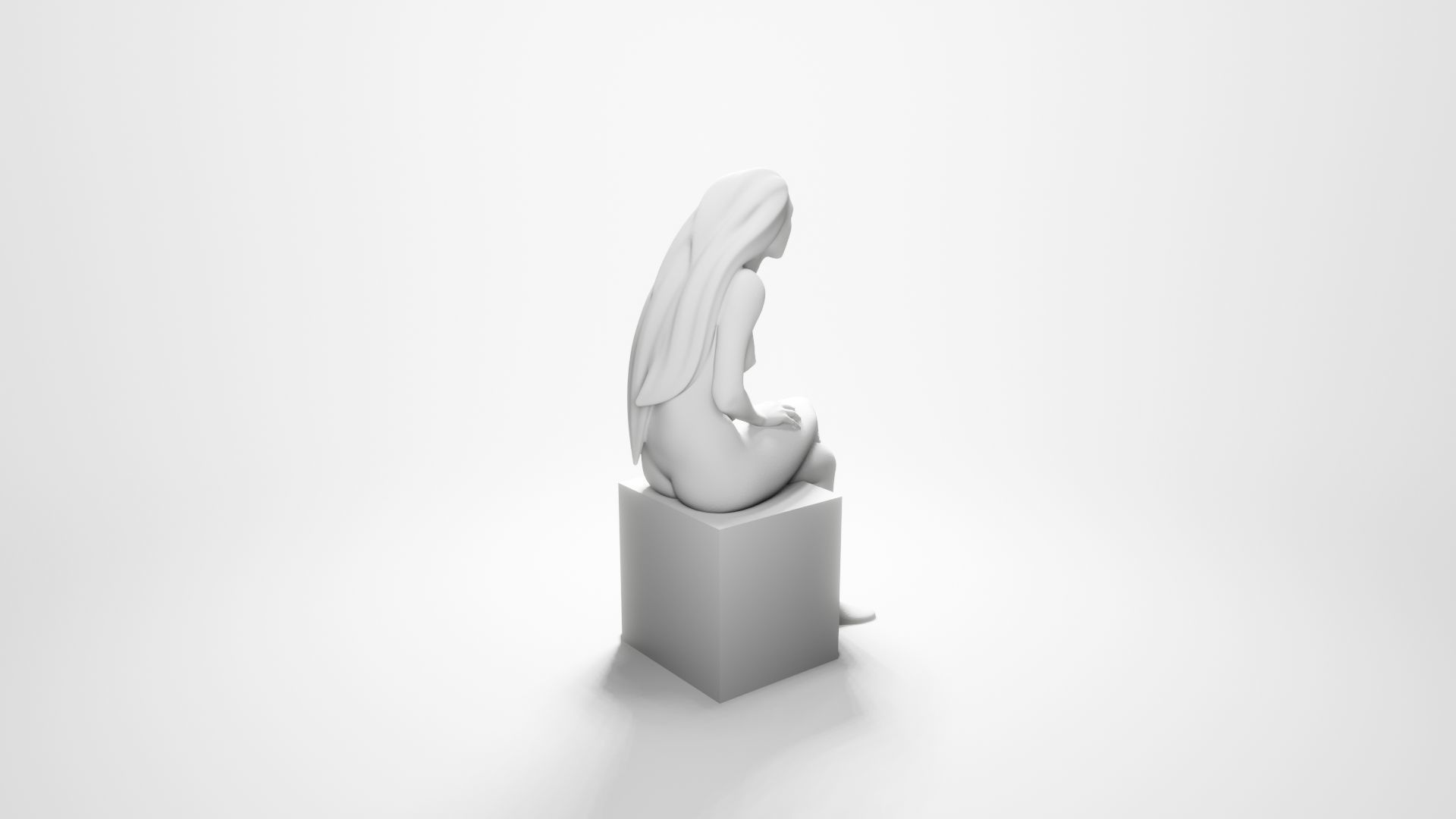 Woman sitting 11 3D print model_14