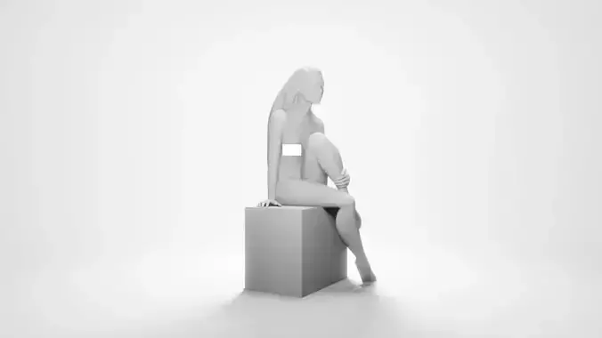 Woman sitting 12