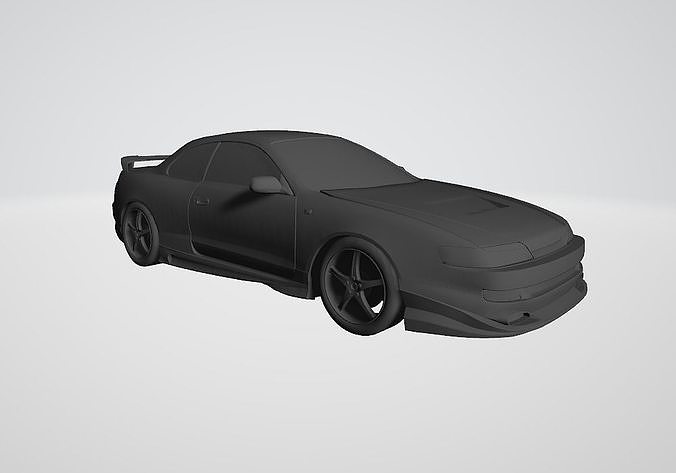 Toyota Curren 3D model 1994-1998 ST206 ST207 ST208 Varis bodykit 3D print model