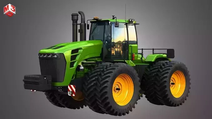 9230 Articulated Tractor 3D model
