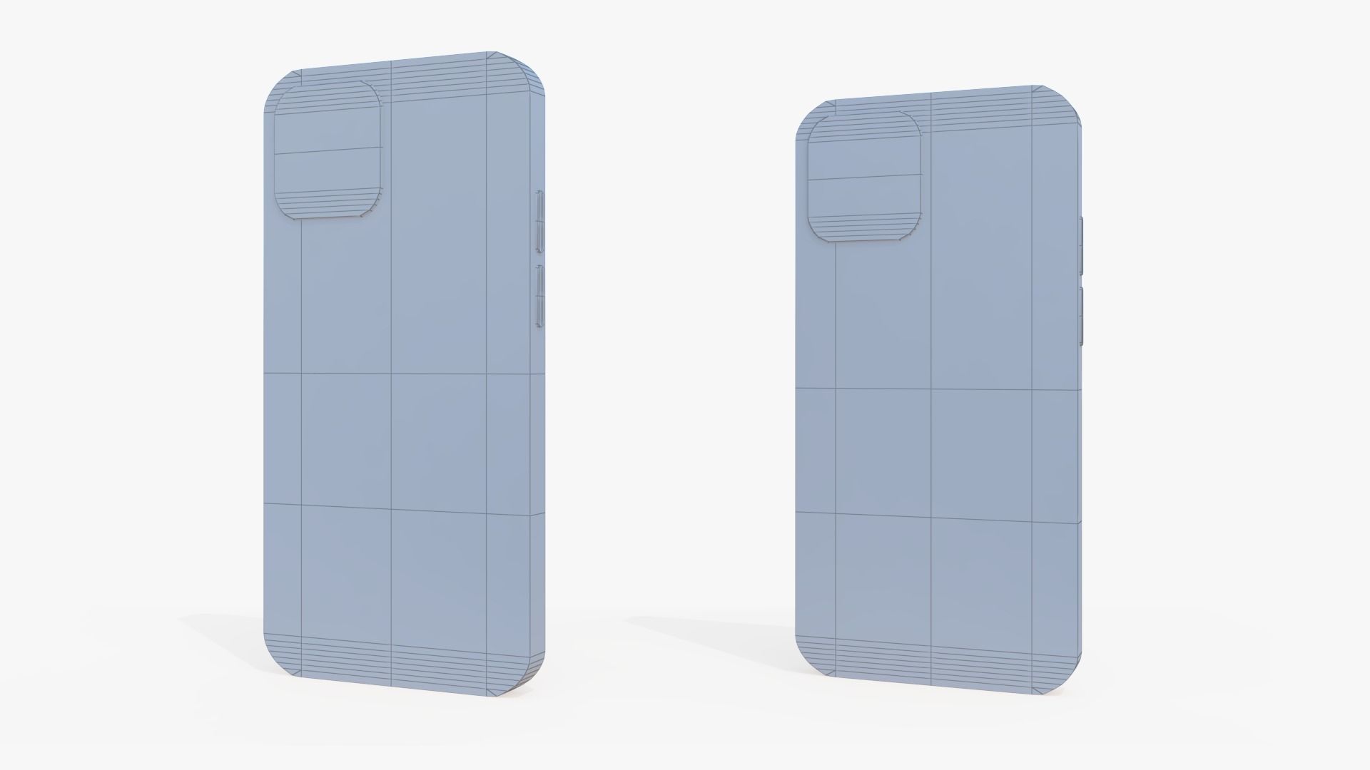 iPhone 12 and 12 Pro Low-poly 3D model_3
