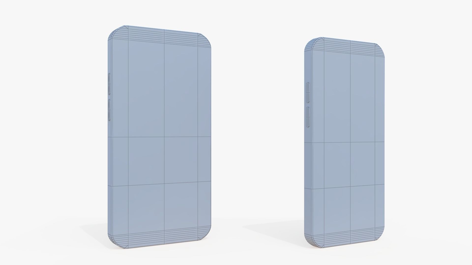 iPhone 12 and 12 Pro Low-poly 3D model_1