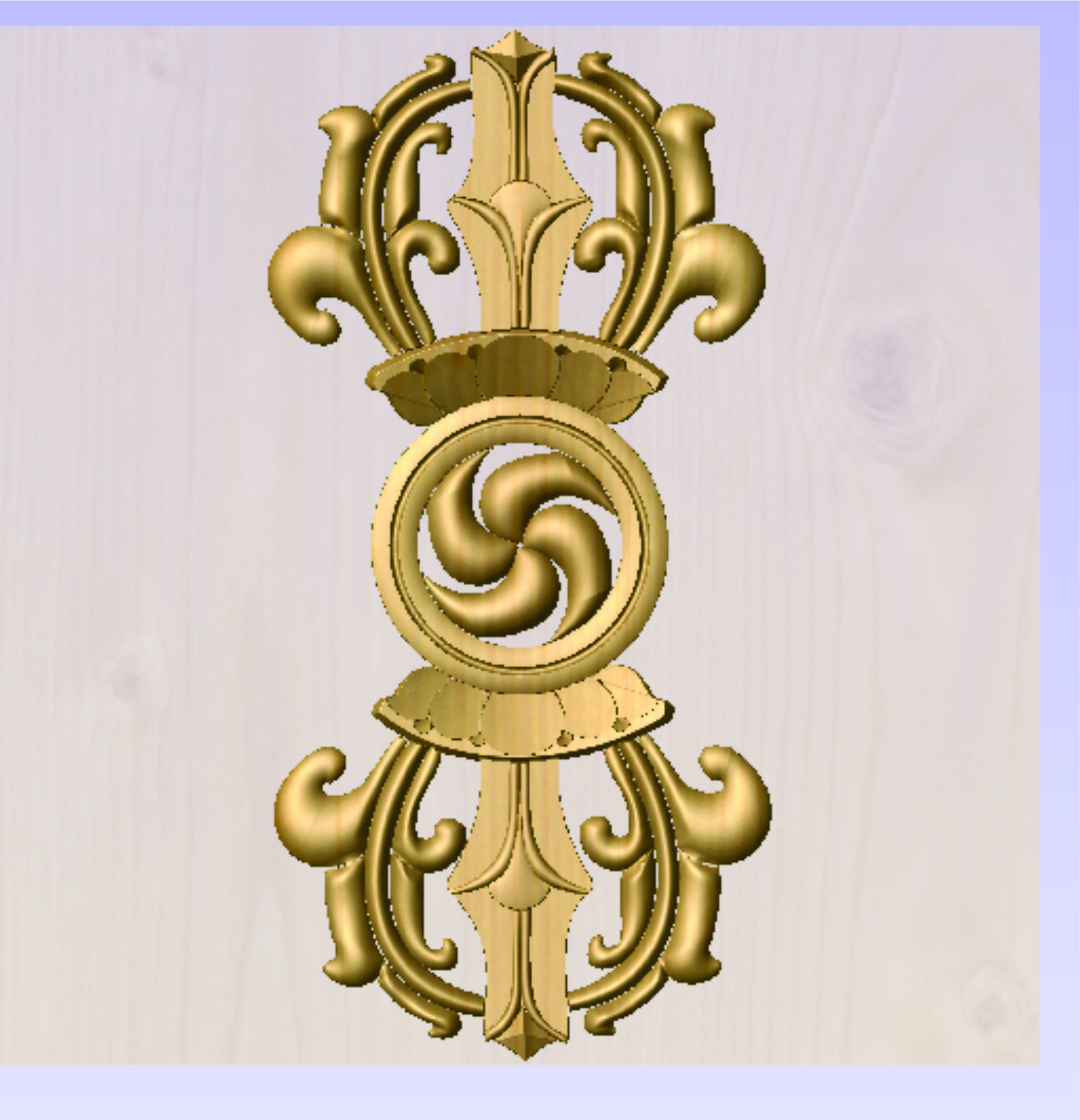 Vajra or Dorje 3D print model_1