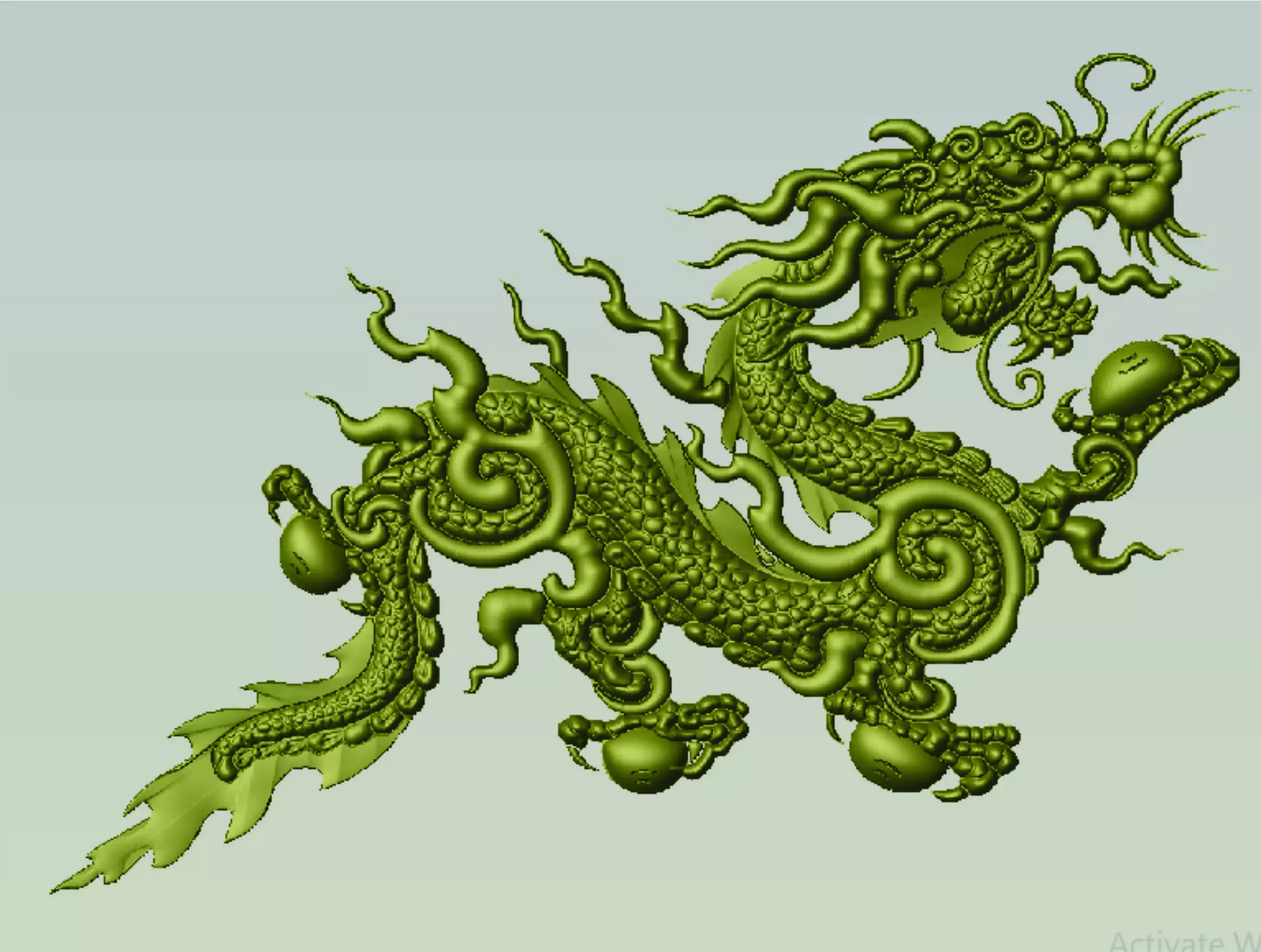 Dragon DRUK 3D print model_0