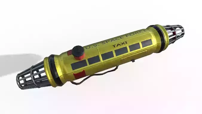 SciFi Space Taxi Game Ready