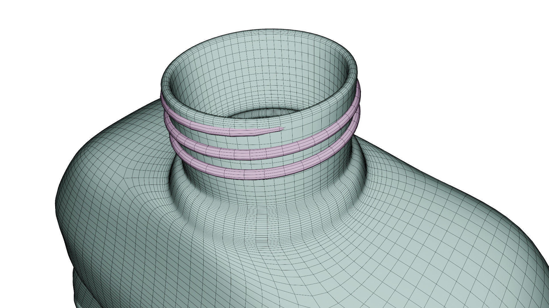 Hydration flask 3D model_15