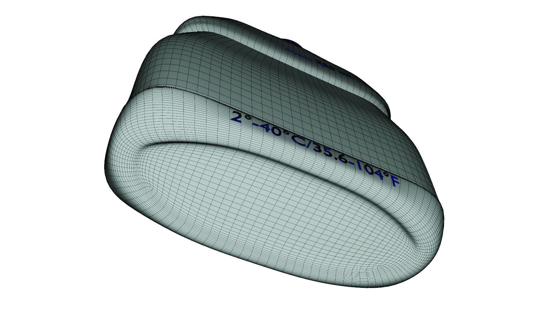 Hydration flask 3D model_12