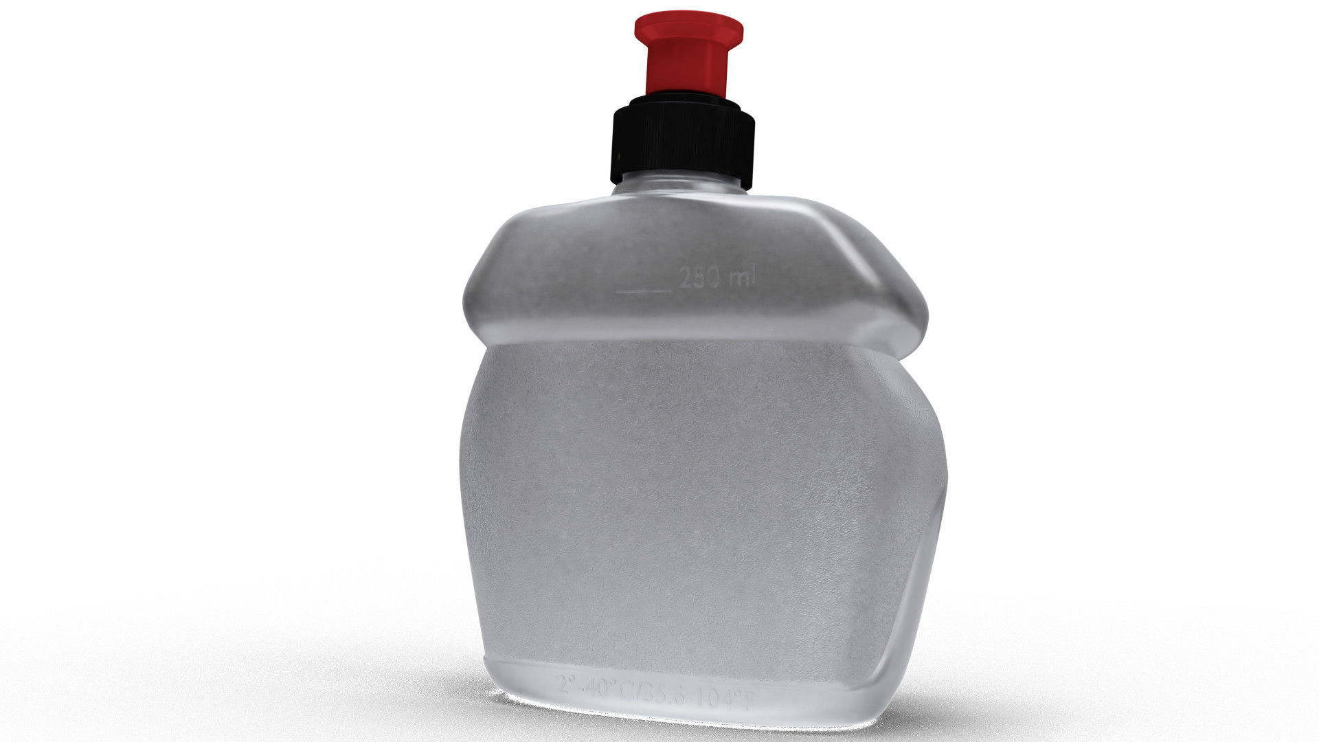 Hydration flask 3D model_1