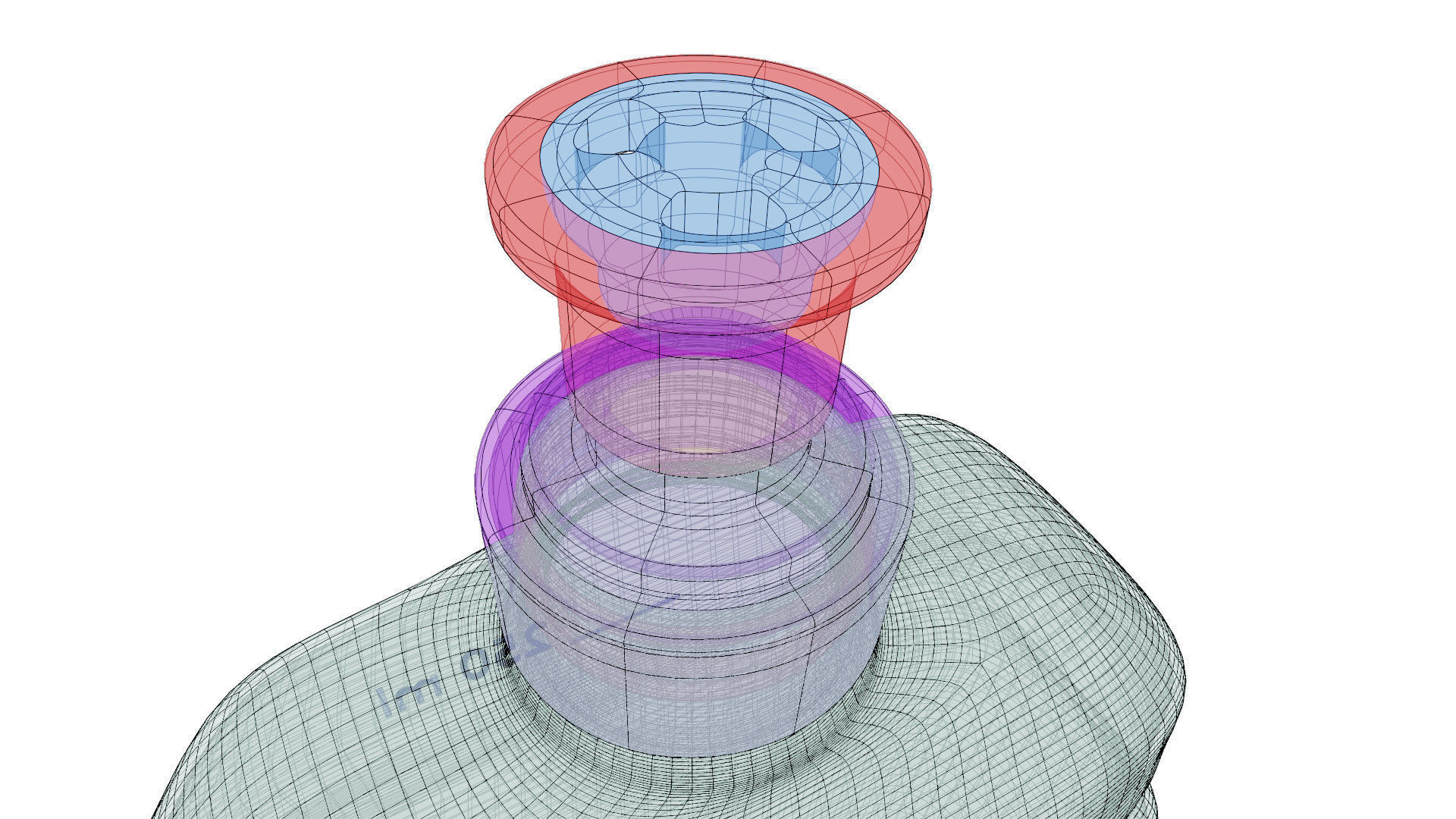 Hydration flask 3D model_17