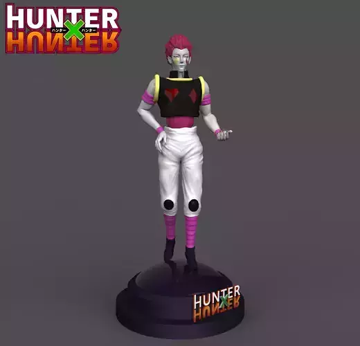 Hisoka hunter figurine 3D print model