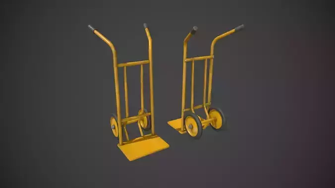Yellow Sack Truck