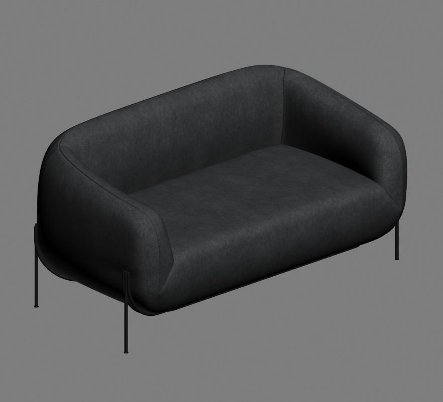 sofa 02 3D model_3