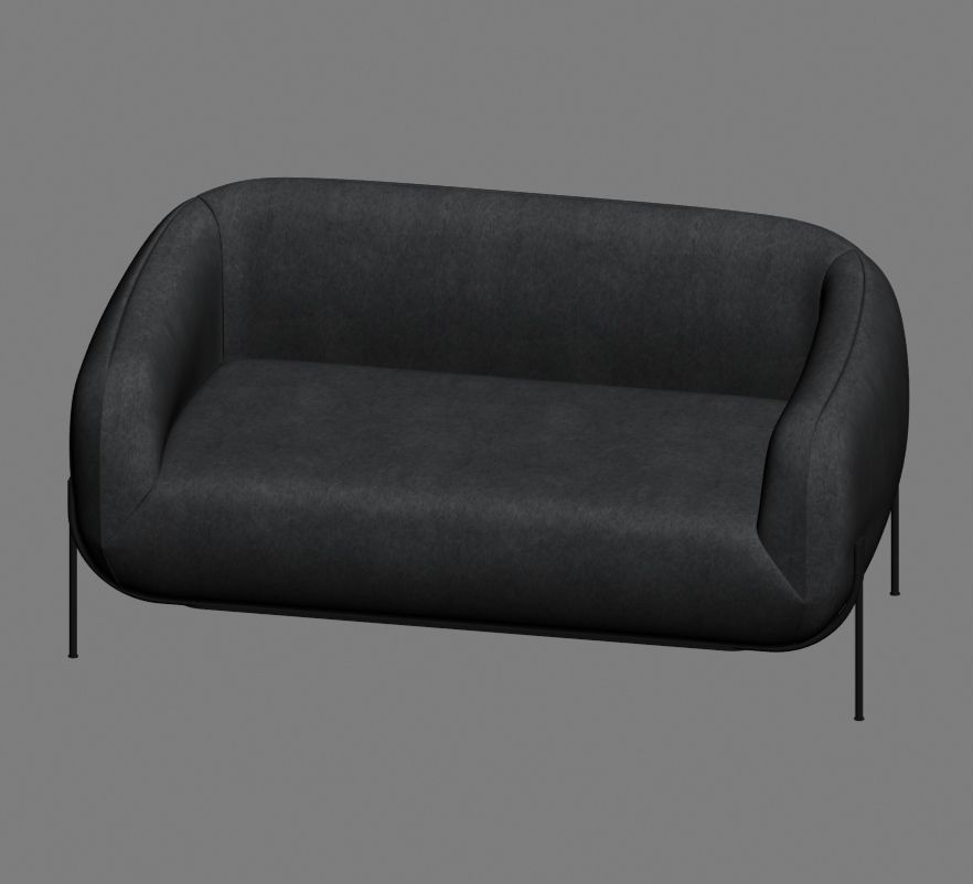 sofa 02 3D model_9