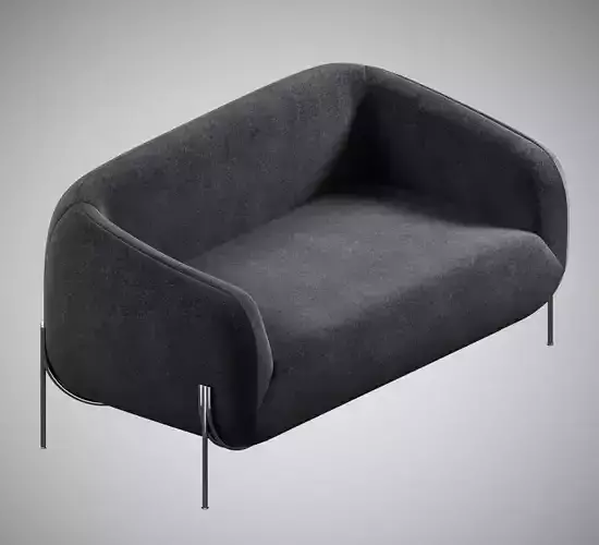 sofa 02 3D model